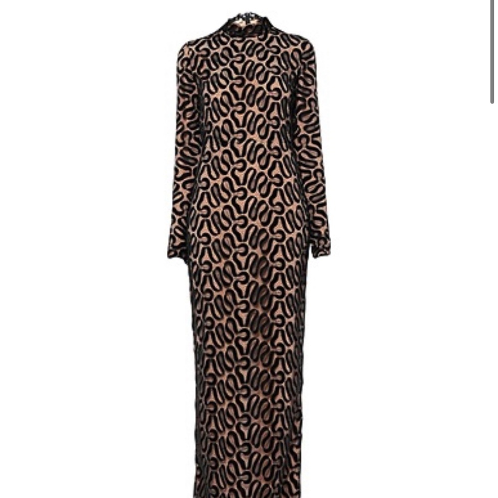 Stella McCartney black velvet gown